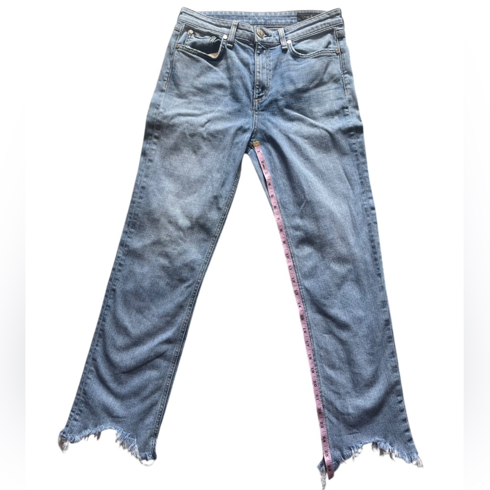 Rag‎ & Bone Nina High Rise Ankle Cropped Jeans Size 26 - Picture 11 of 12